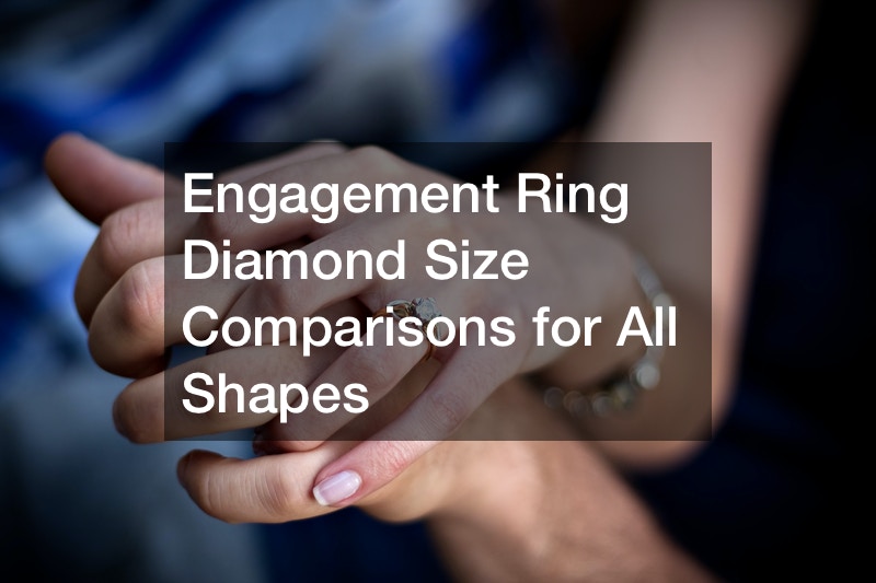 Engagement Ring Diamond Size Comparisons for All Shapes