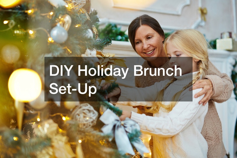 DIY Holiday Brunch Set-Up