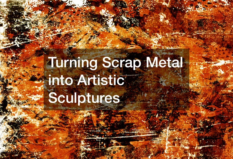 Turning Scrap Metal into Artistic Sculptures
