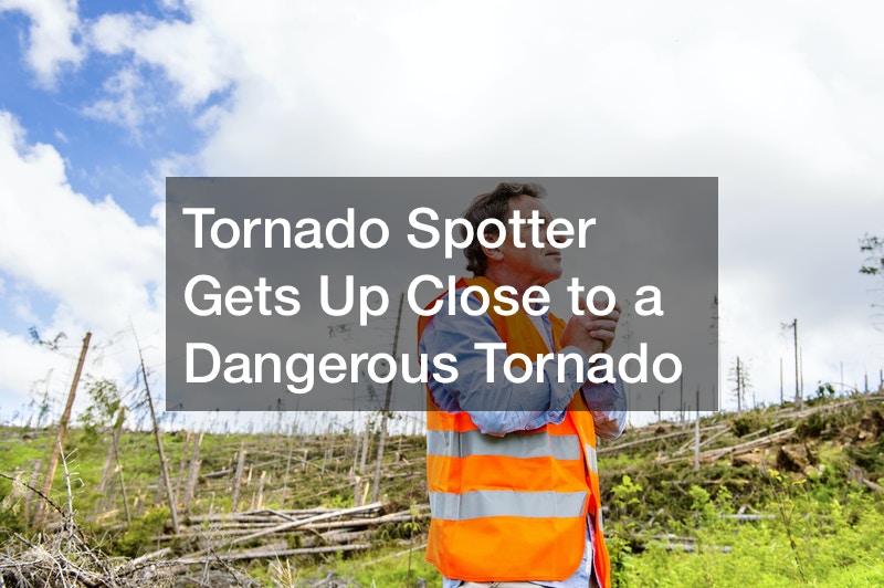 Tornado Spotter Gets Up Close to a Dangerous Tornado